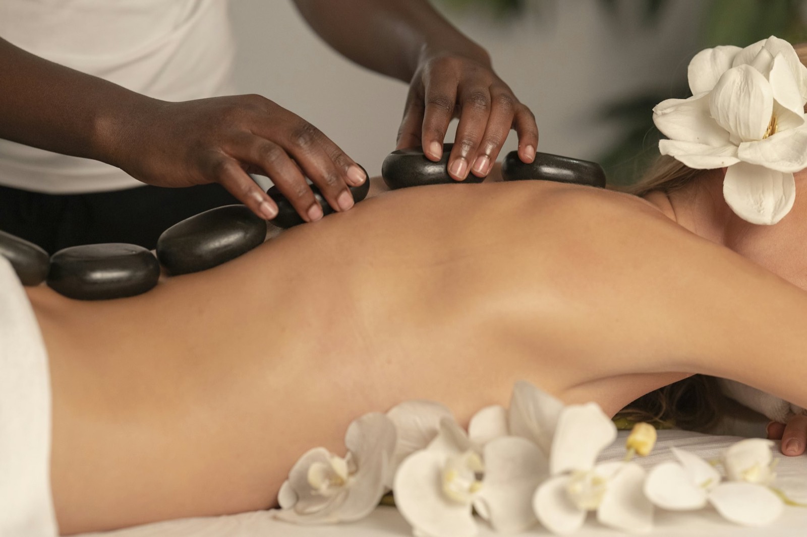 Exempel på massagestudios egen hemsida med Väljvårds bokning